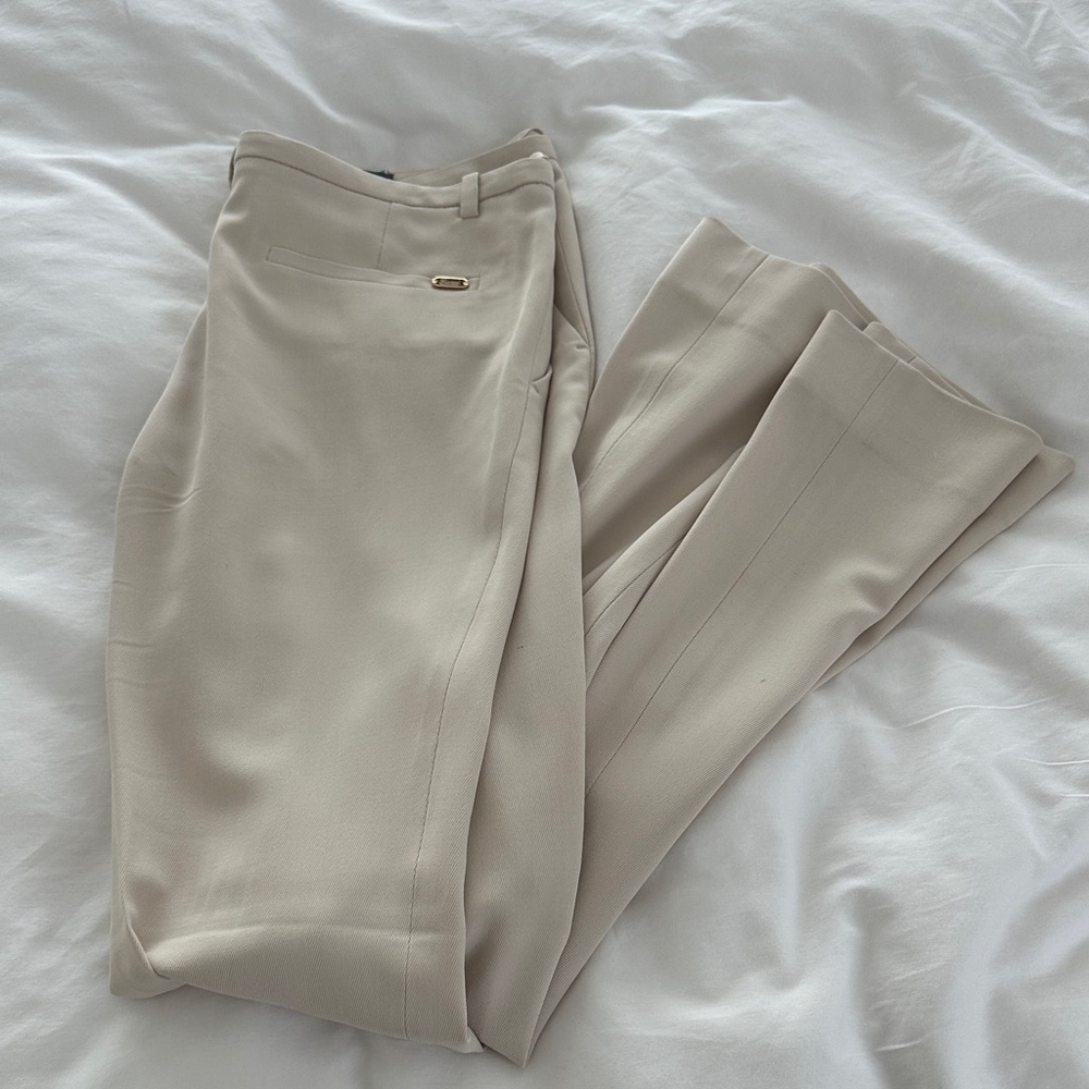 Gucci Cream Women's Trousers size 38 (usa 2)